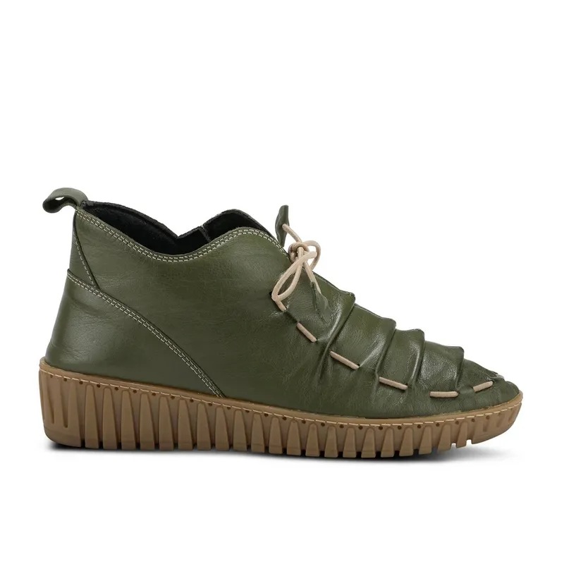 Spring Step Nespea Bootie in Olive - Women's